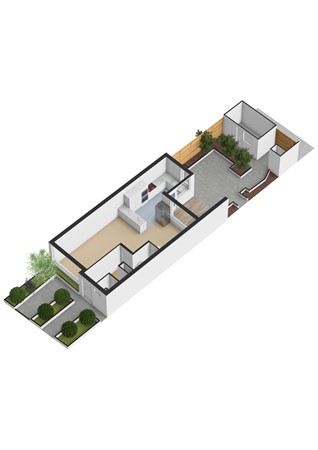 Floorplan - Poolsterstraat 12, 2402 BL Alphen aan den Rijn